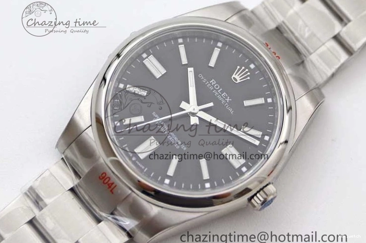 Dial A2824 Oyster Edition Best EWF Steel 124300 Black 41mm on Perpetual SS Bracelet 904L 1:1 0504